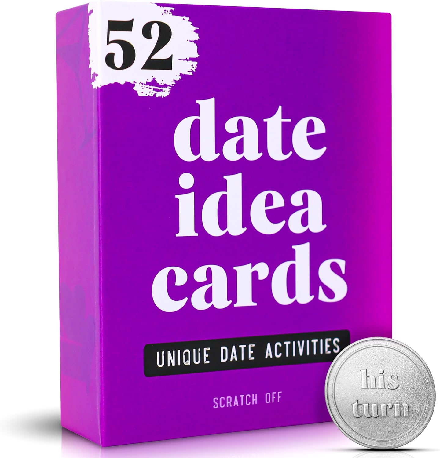 52 Date Idea Scratch Off Cards for Couples Game Night