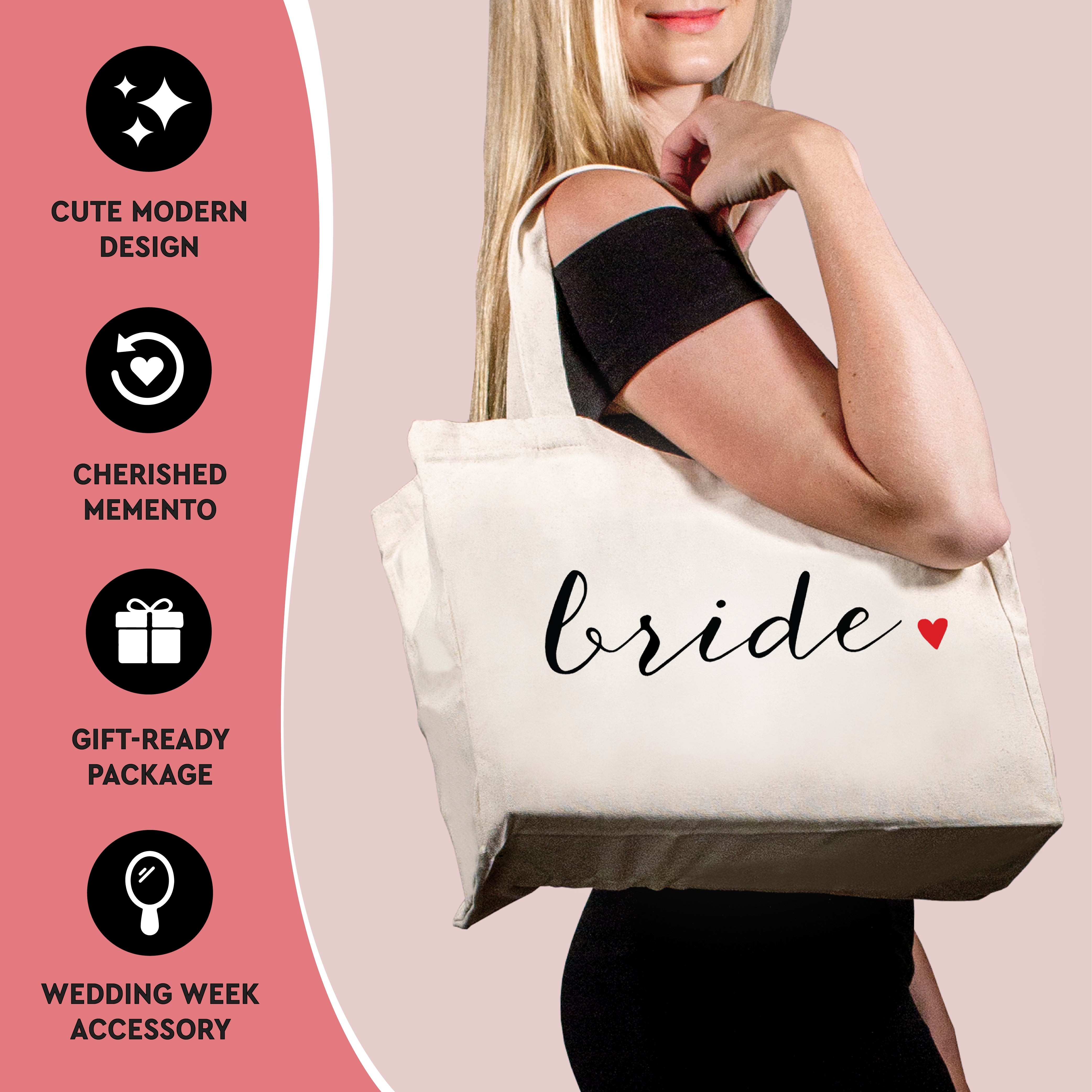 The Bride Tote Bag - Wedding Tote - Bride to be Gift - Bridal