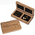 Prazoli Ring Box for Wedding Ceremony - Walnut Wood